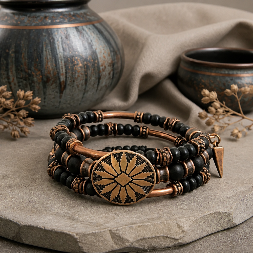 Men’s Wrap Bracelet, Unisex Bracelet, Gift Ideas for Him