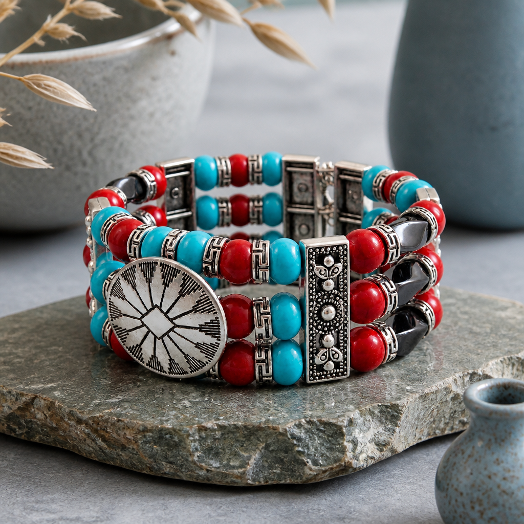 Cuff Bracelets for Men and Women, Southwestern Bracelet
