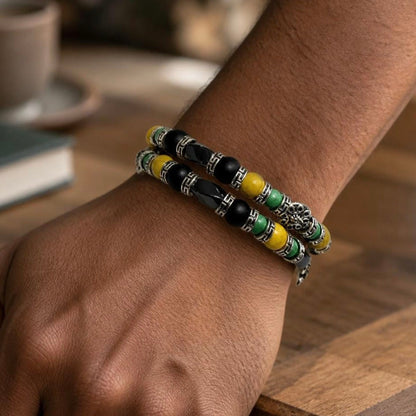 Beaded Jamaican Bracelet