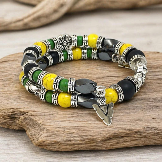 Beaded Jamaican Bracelet