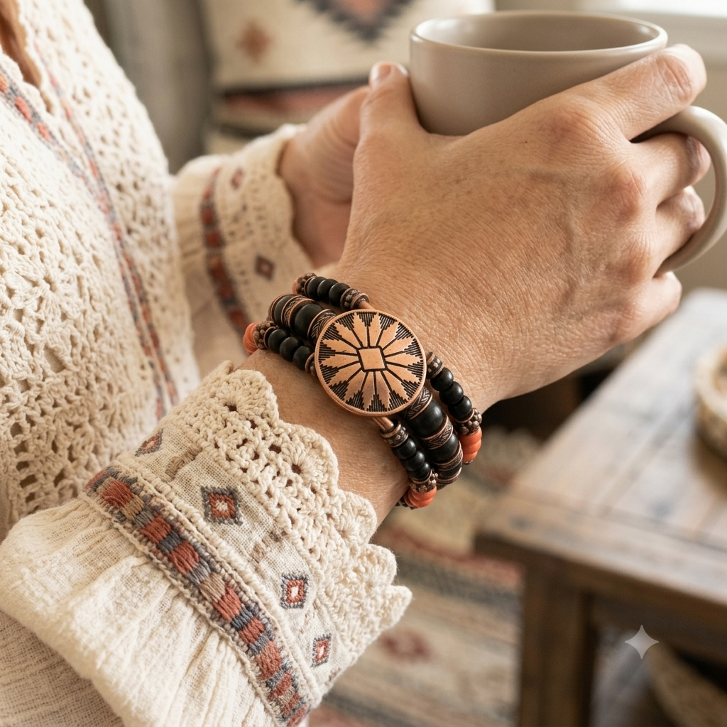 Autumn Bracelet, Fall Jewelry, Jewelry for Women Men