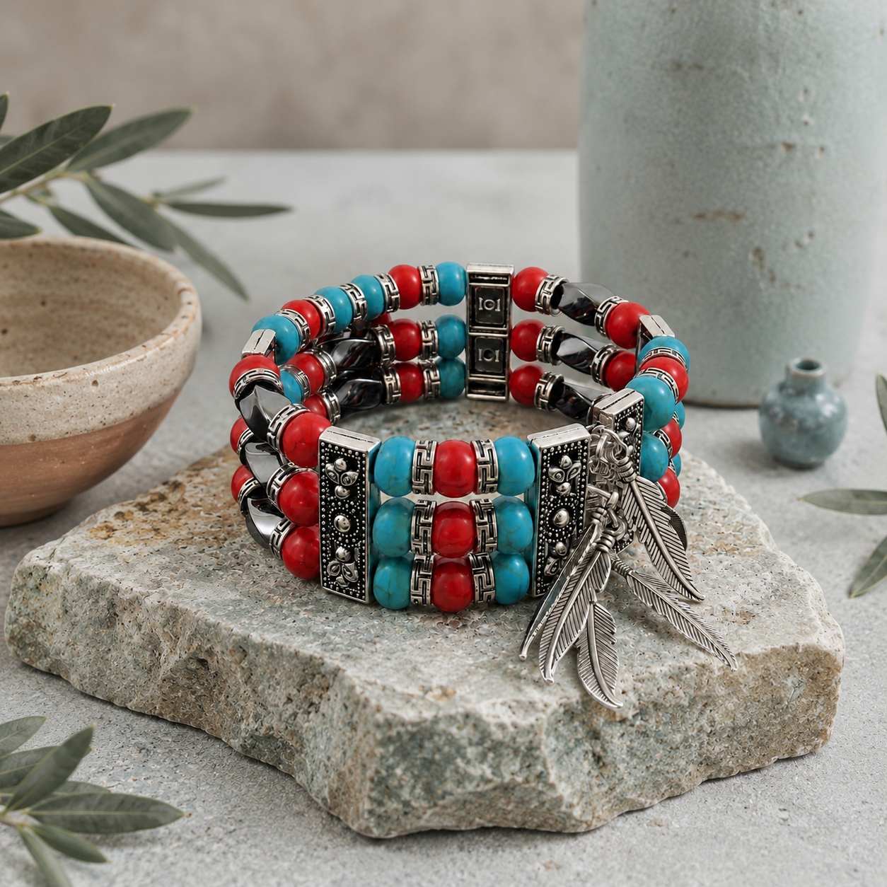 Cuff Bracelets for Men and Women, Southwestern Bracelet
