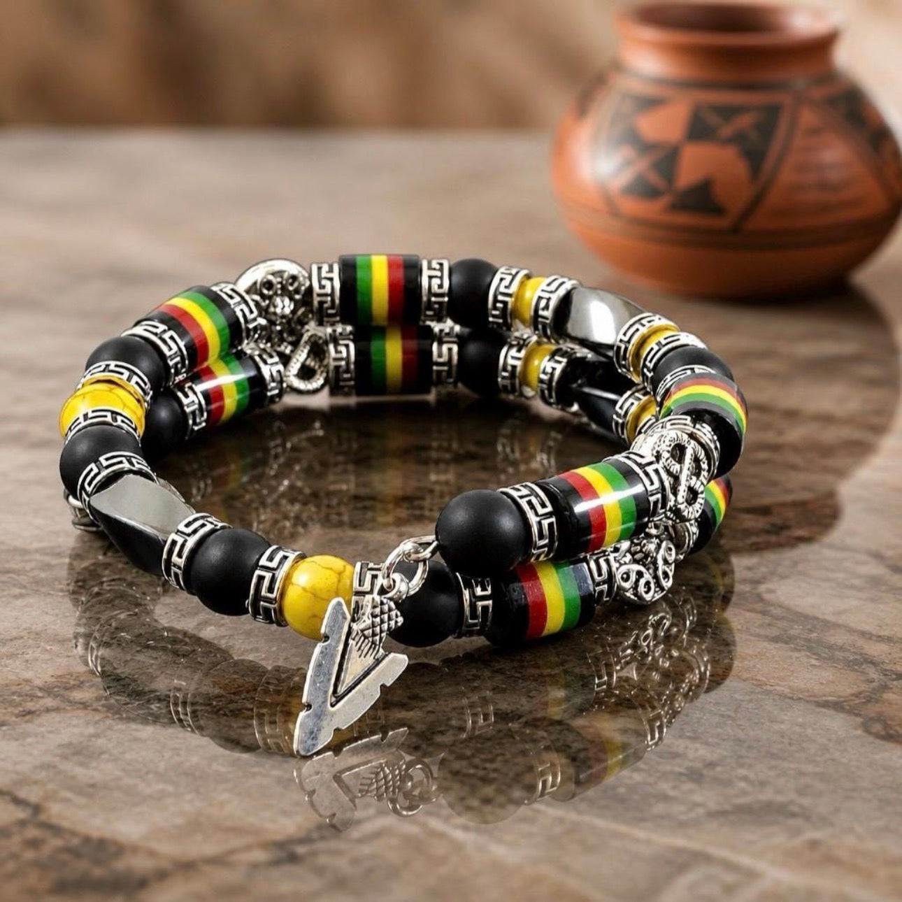 Jamaican Inspired Bracelet