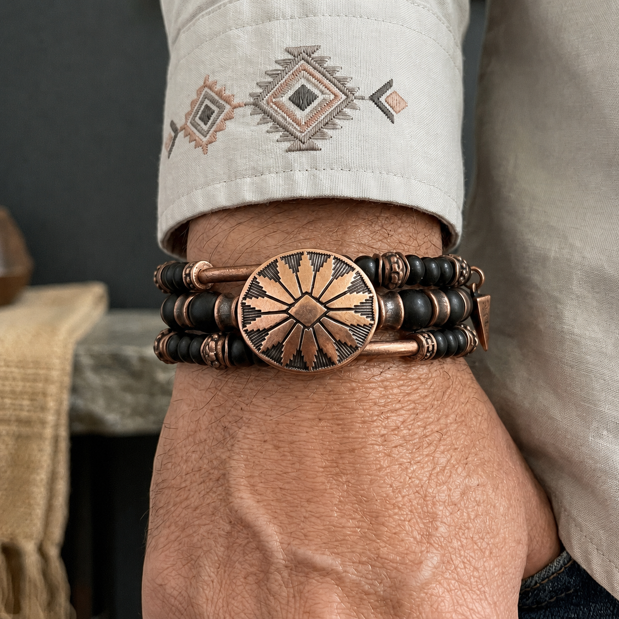 Men’s Wrap Bracelet, Unisex Bracelet, Gift Ideas for Him