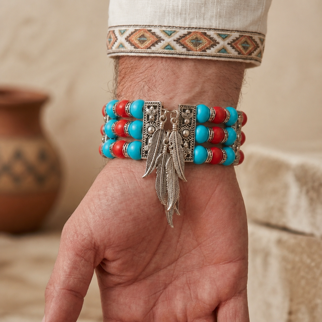 Cuff Bracelets for Men and Women, Southwestern Bracelet