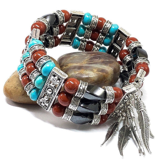 Southwestern Bracelet, Chunky Jewelry, Tribal Bracelets