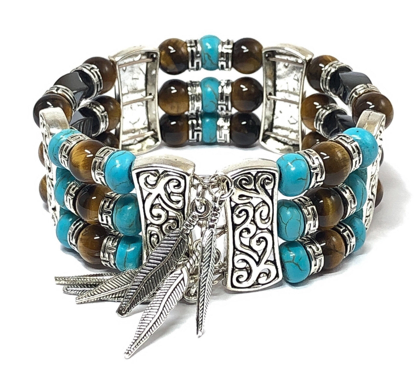 Southwestern Cuff Bracelets for Men Women